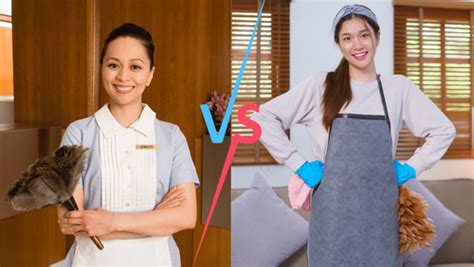 maid vs housekeeper.